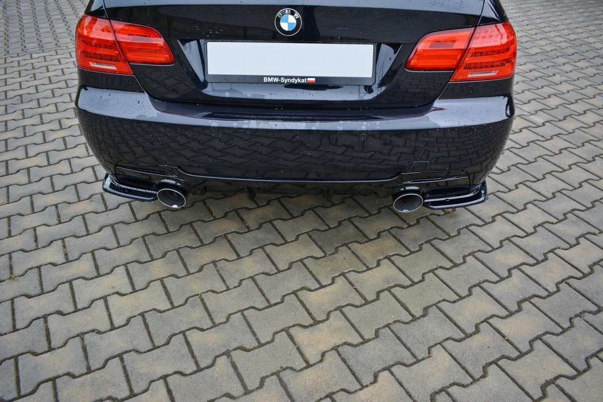 REAR SIDE SPLITTERS BMW 3 E92 M-PACK FACELIFT - 4