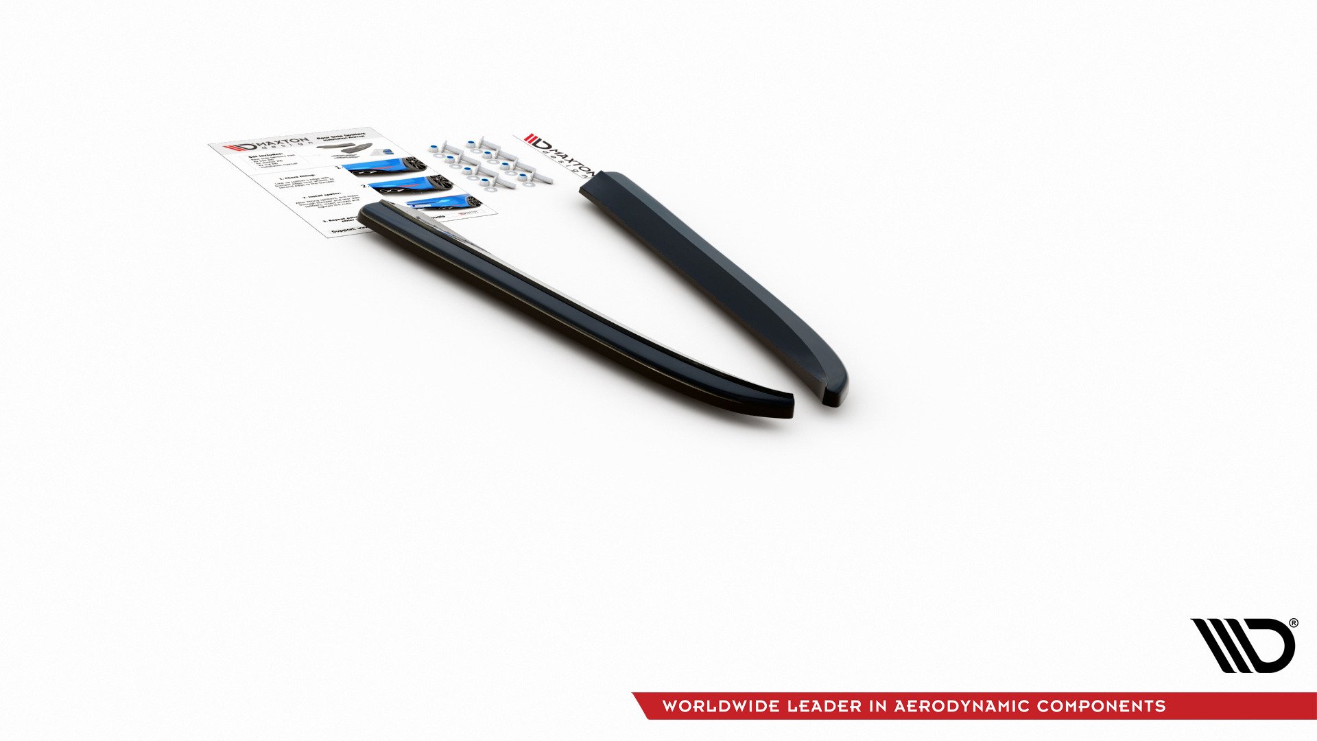 Rear Side Splitters Jaguar XJ X351 Facelift (2015-2019) - 7
