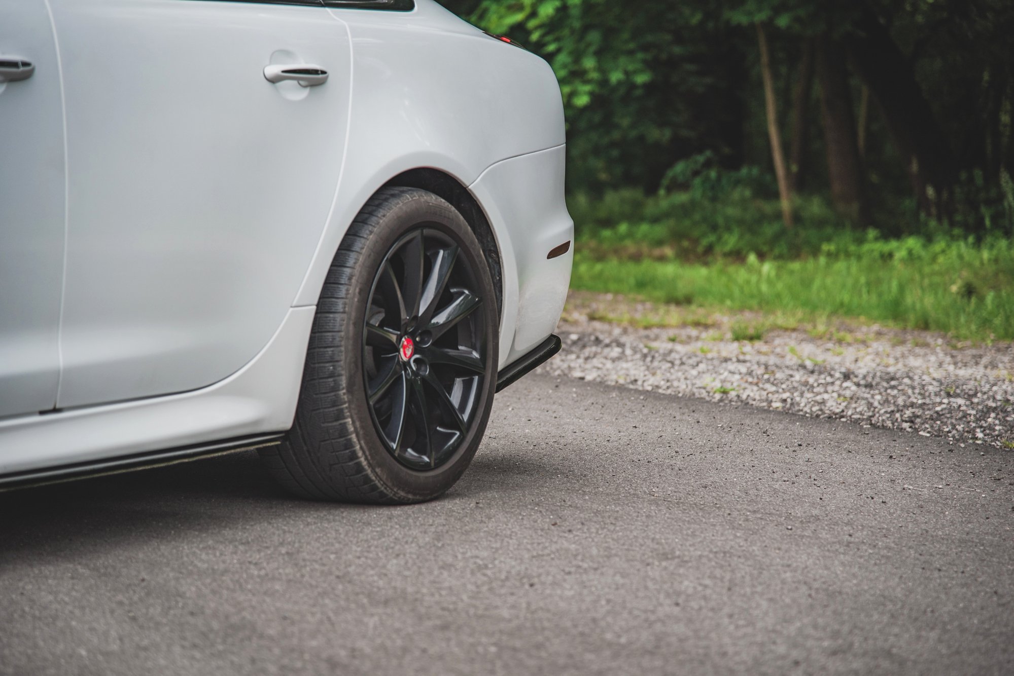 Rear Side Splitters Jaguar XJ X351 Facelift (2015-2019) - 3