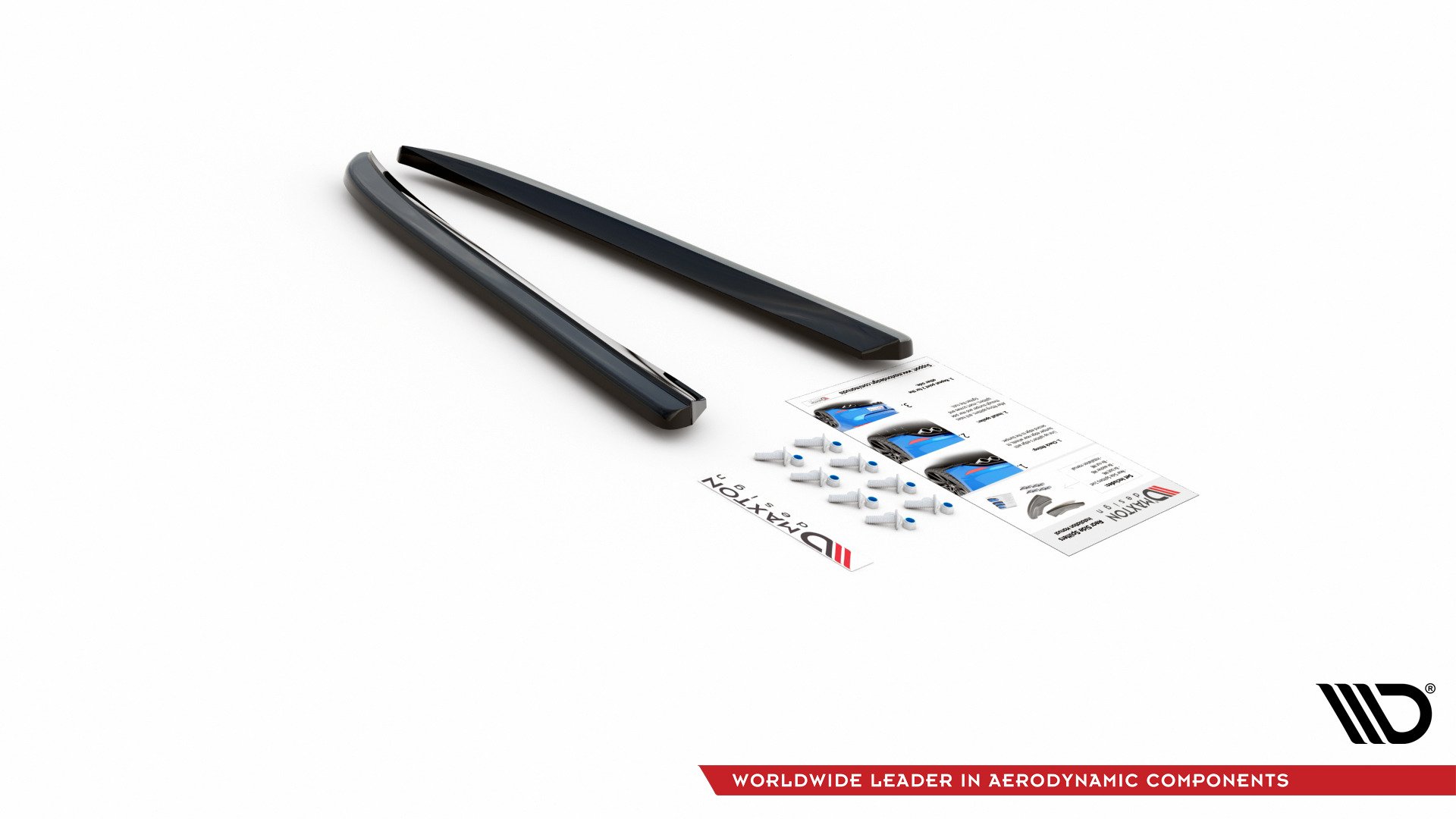 Rear Side Splitters Jaguar XJ X351 Facelift (2015-2019) - 8