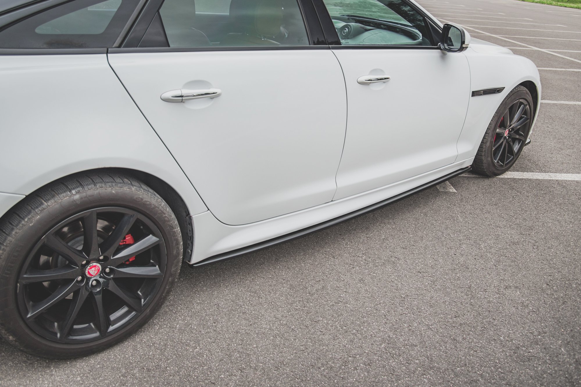 Side Skirts Splitters Jaguar XJ X351 Facelift (2015-2019) - 5