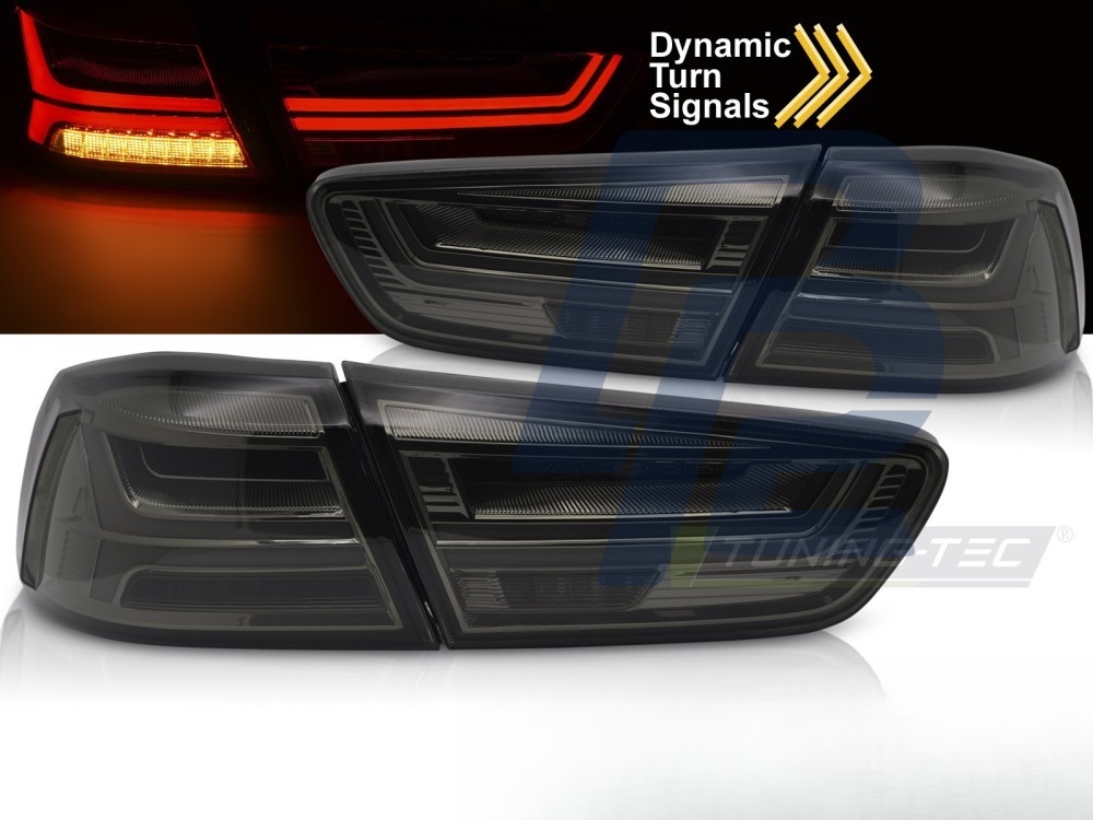 LED Tail Lights Smoked for Mitsubishi Lancer 8 Saloon 2008–2016 / Lancer Evolution X 2007–2016 - 5