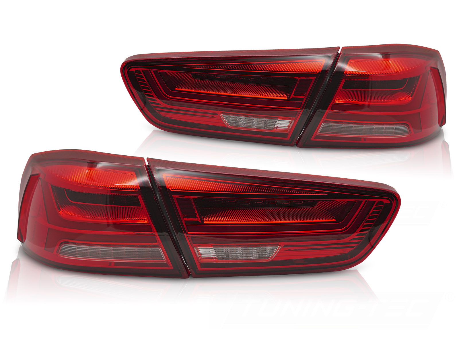 LED-BAKLYKTOR RÖD TILL MITSUBISHI LANCER 8 SEDAN 2008-2016 / LANCER EVOLUTION X 2007-2016