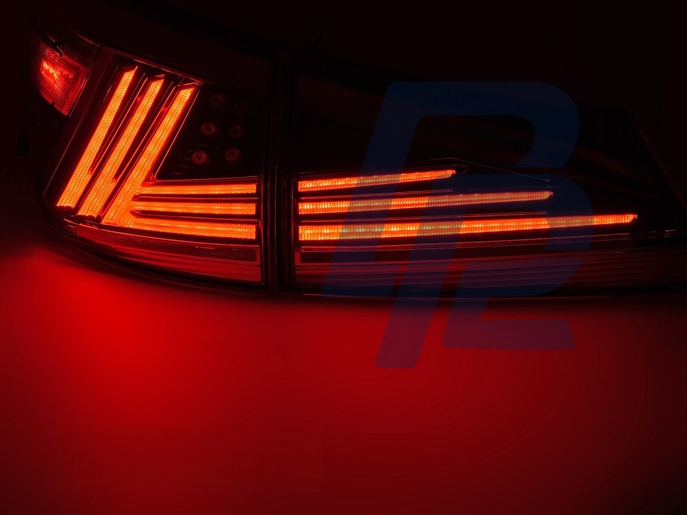 LED Tail Lights Red LED Sql for Lexus IS II 2006–2013 - 2