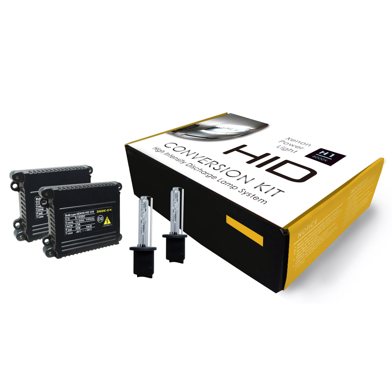 XENON/HID CONVERSION KIT 8000K H1 BUDGET (NO CAN-BUS)