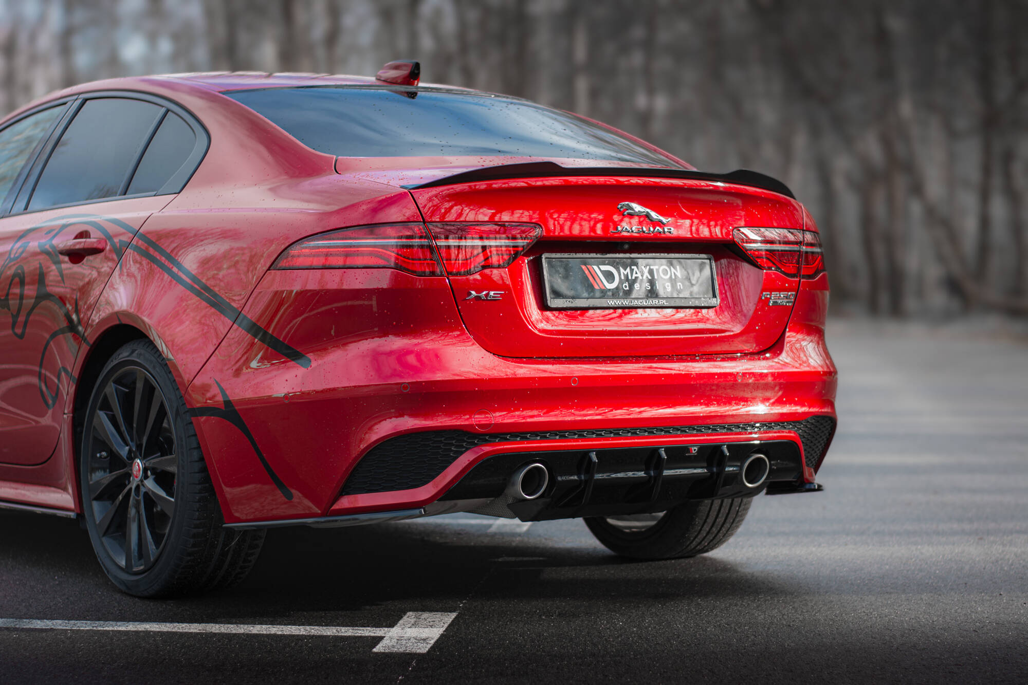 Rear Valance Jaguar XE R-Dynamic X760 Facelift - 2