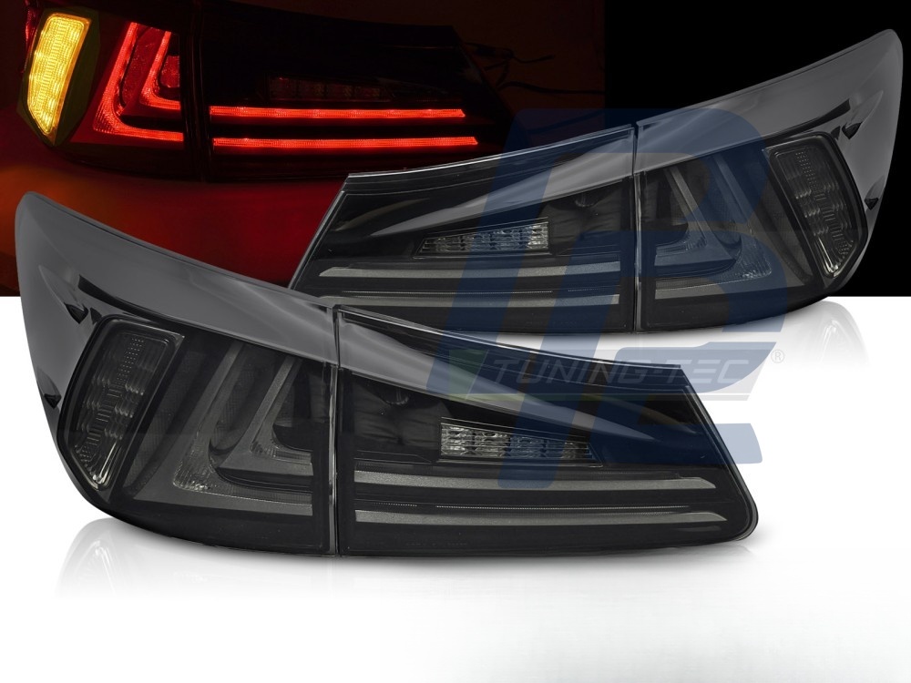 LED Tail Lights Smoked LED for Lexus IS II 2006–2013 - 5