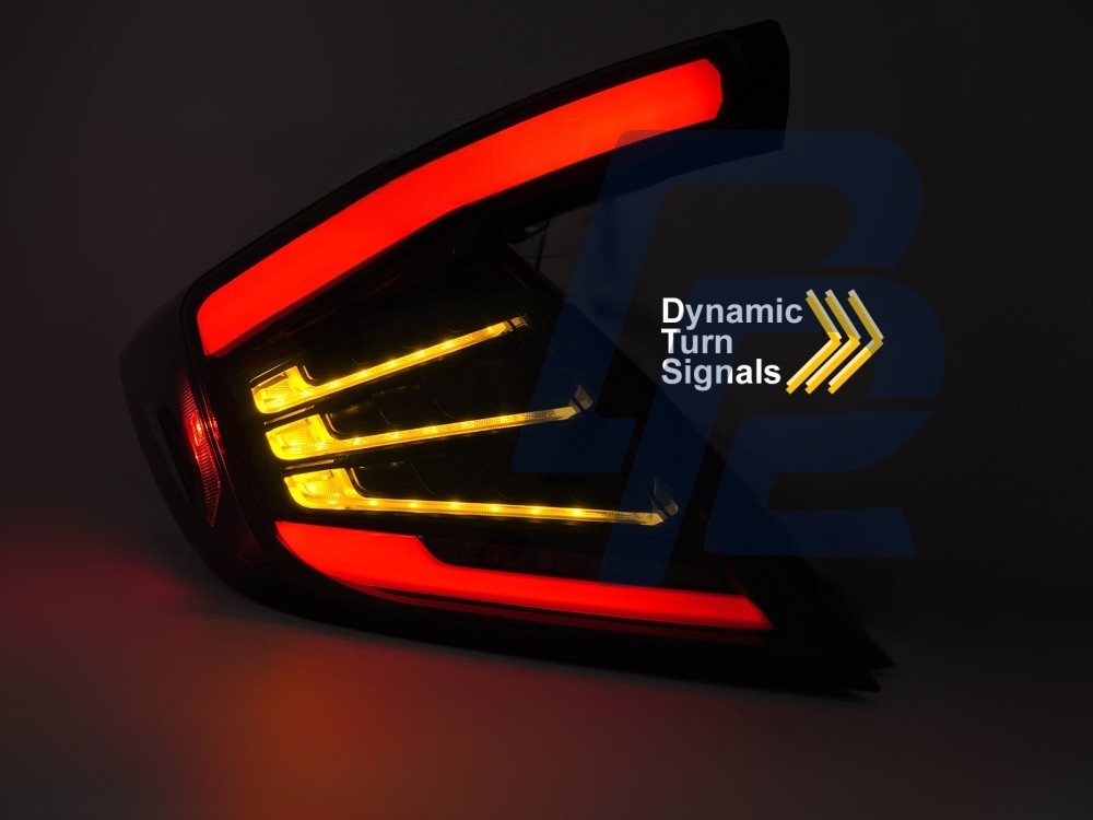 LED Tail Lights Smoked for Honda Civic X 2016–2021 Hatchback - 7