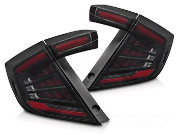 LED-BAKLYKTOR TONAD TILL HONDA CIVIC X 2016-2021 HALVKOMBI