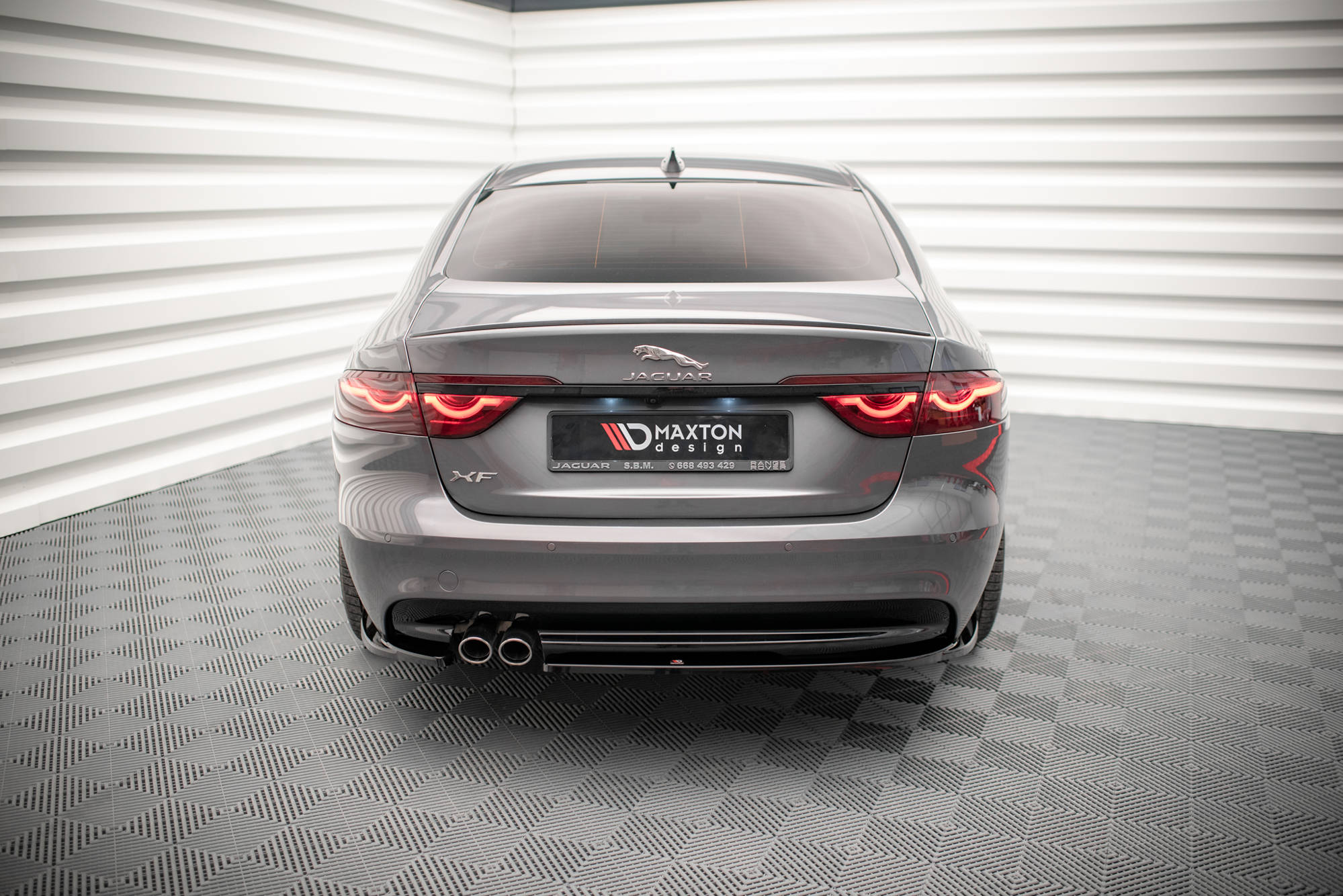 Rear Side Splitters Jaguar XF R-Sport Mk2 (2015-2020) - 2
