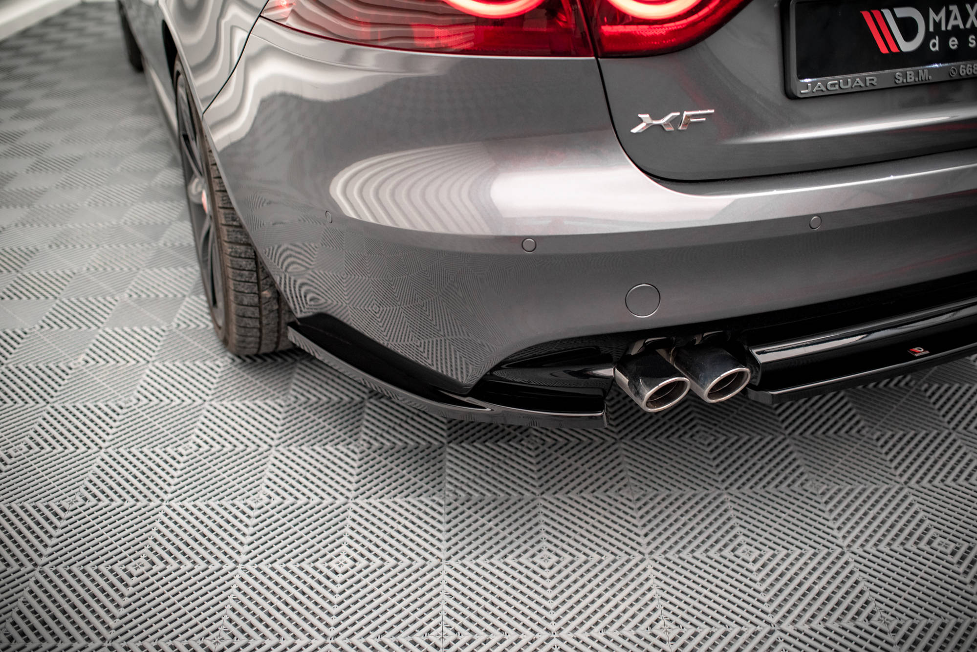 Rear Side Splitters Jaguar XF R-Sport Mk2 (2015-2020) - 3
