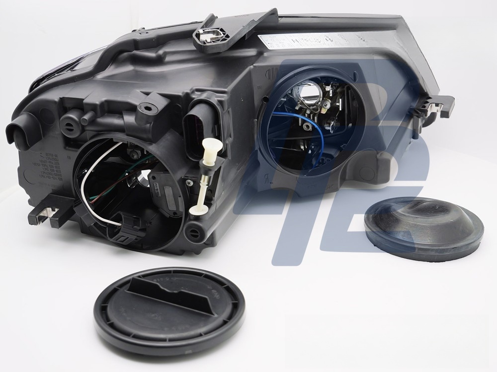 Headlight Black Left Side TYC for Audi A3 8P 2008–2012 - 4