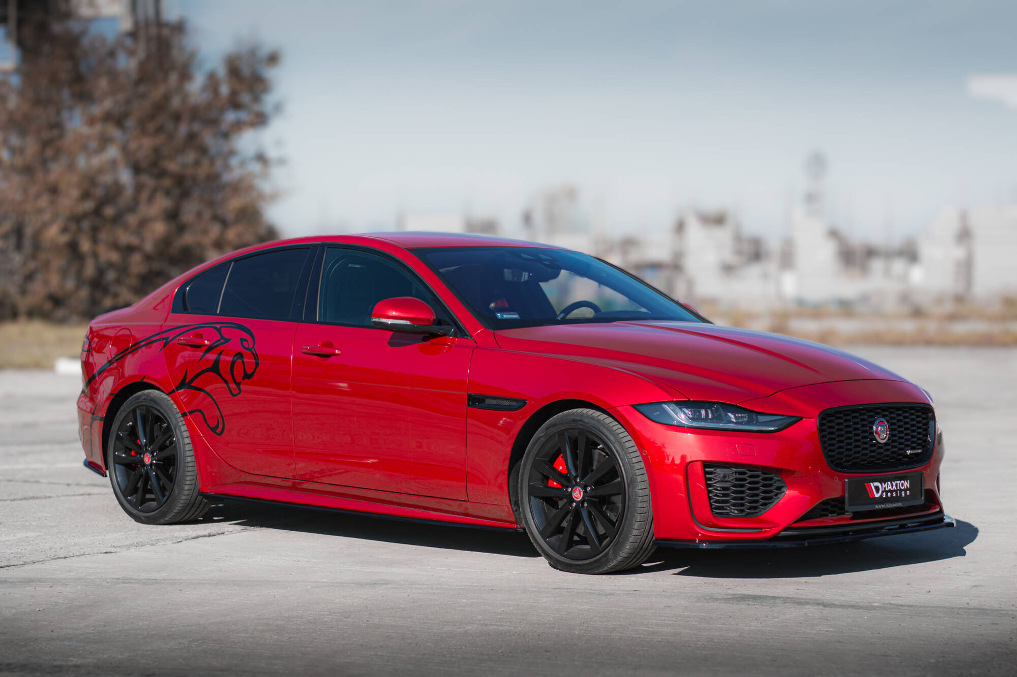 Front Splitter Jaguar XE R-Dynamic X760 Facelift - 4