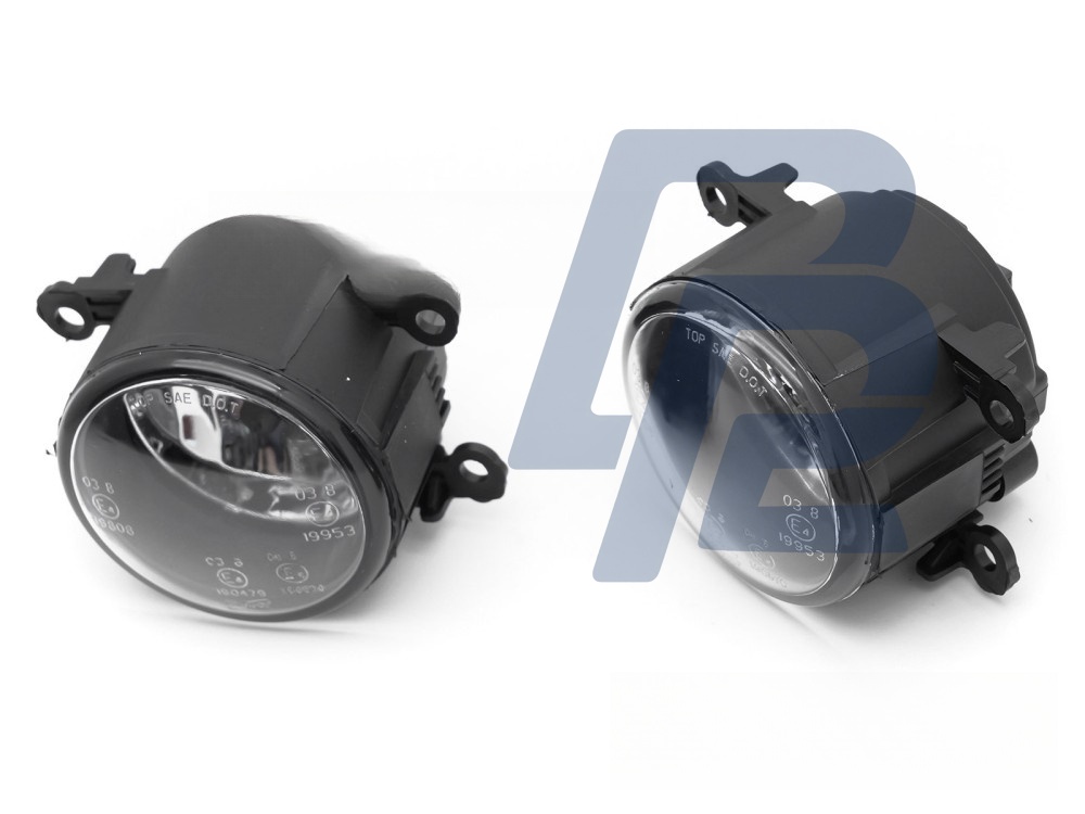 Fog Lights Clear for Ford / Opel / Renault / Peugeot / Citroen / Dacia / Suzuki - 4
