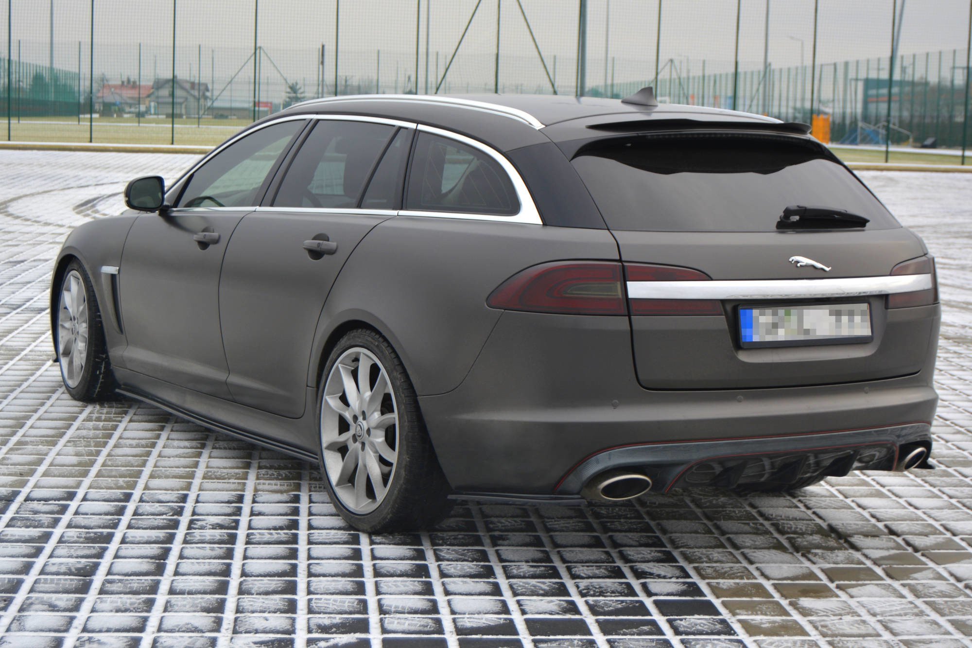 Spoiler CAP Jaguar XF X250 Sportbrake (2011-2015) - 4