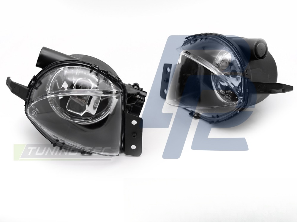 Fog Lights Clear for BMW E90 / E91 2005–2008 - 3