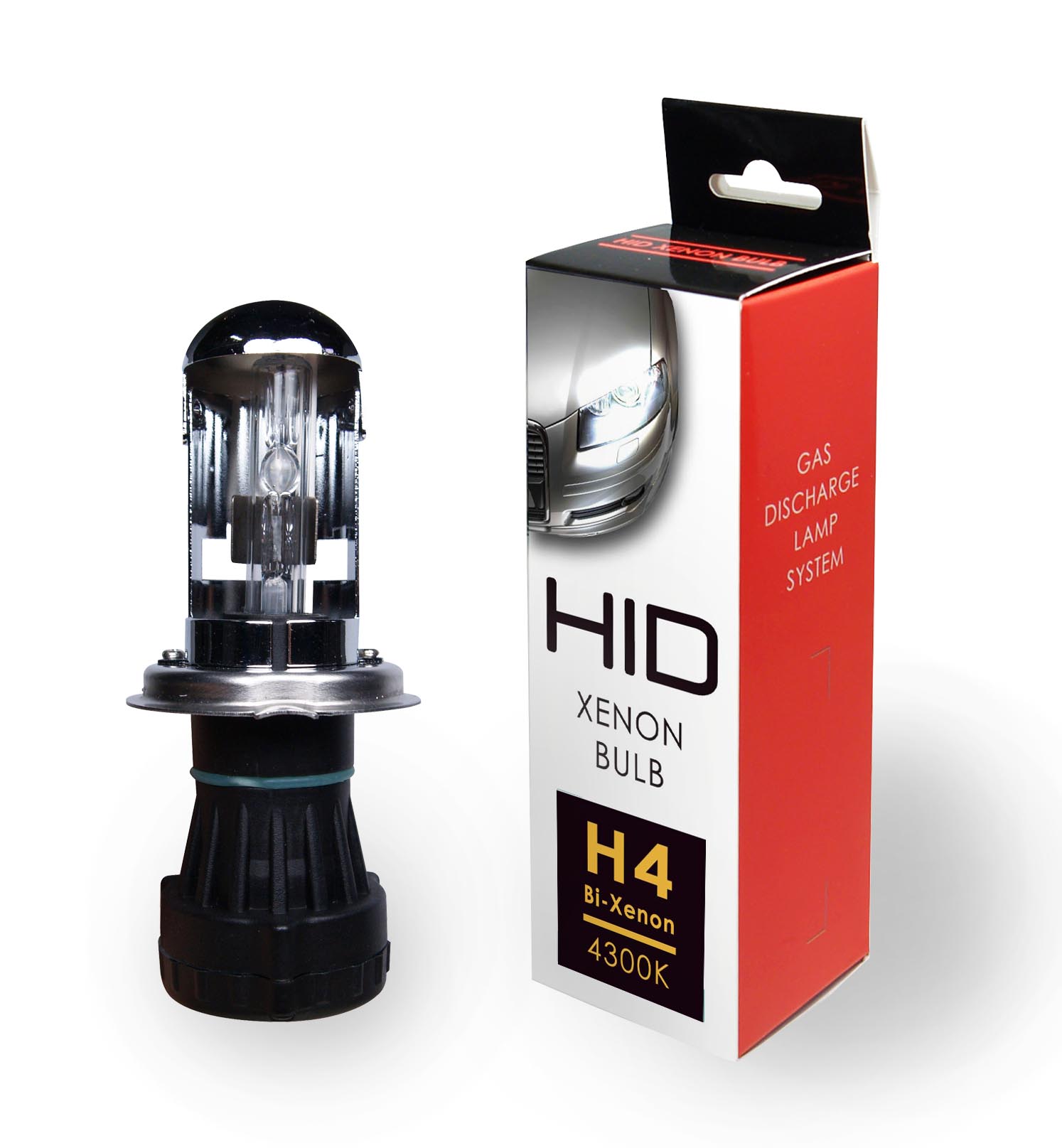 BI-XENON/HID REPLACEMENT BULB 4300K H4