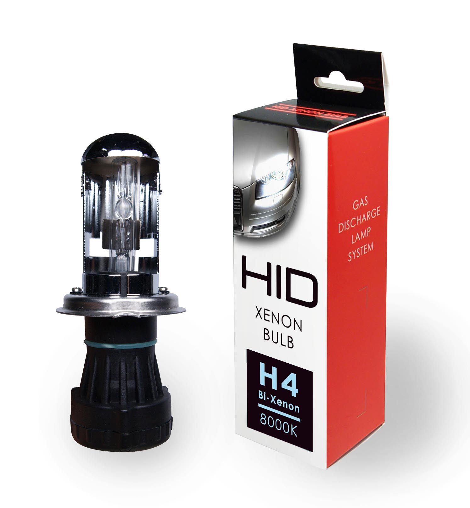 BI-XENON/HID REPLACEMENT BULB 8000K H4