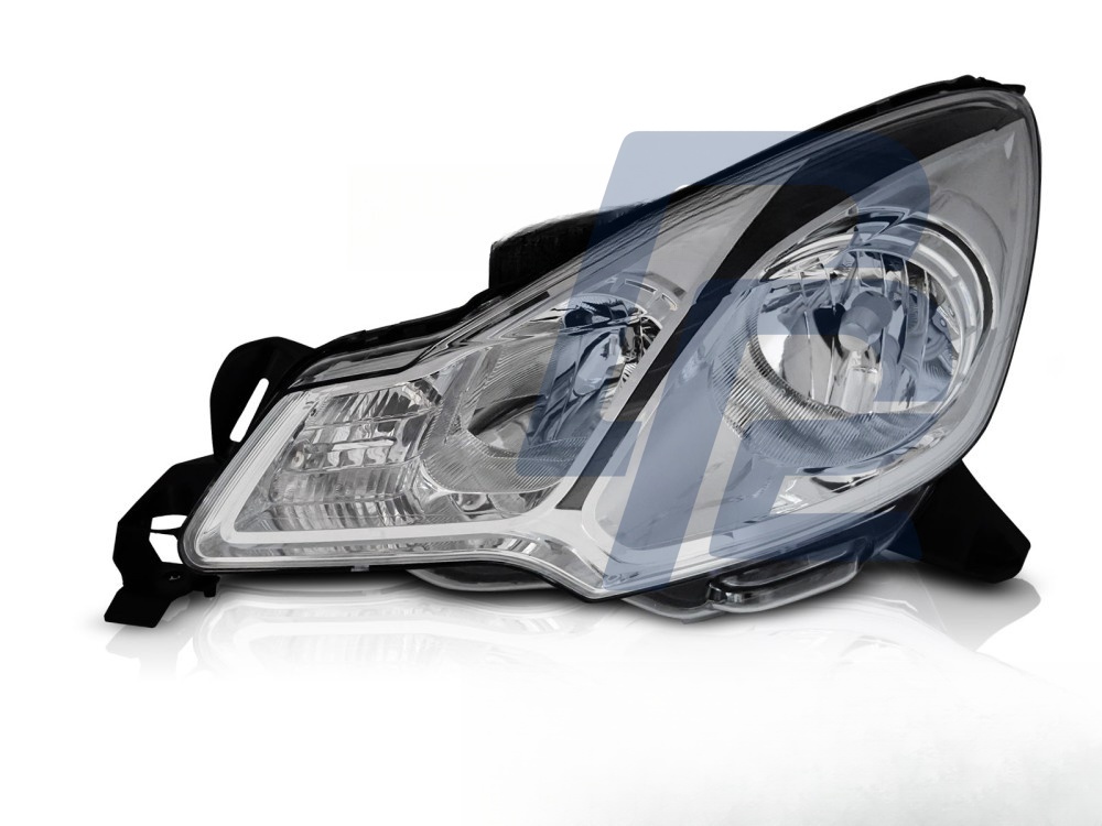 Headlight Chrome Left Side TYC for Citroen DS3 2010–2014 - 3