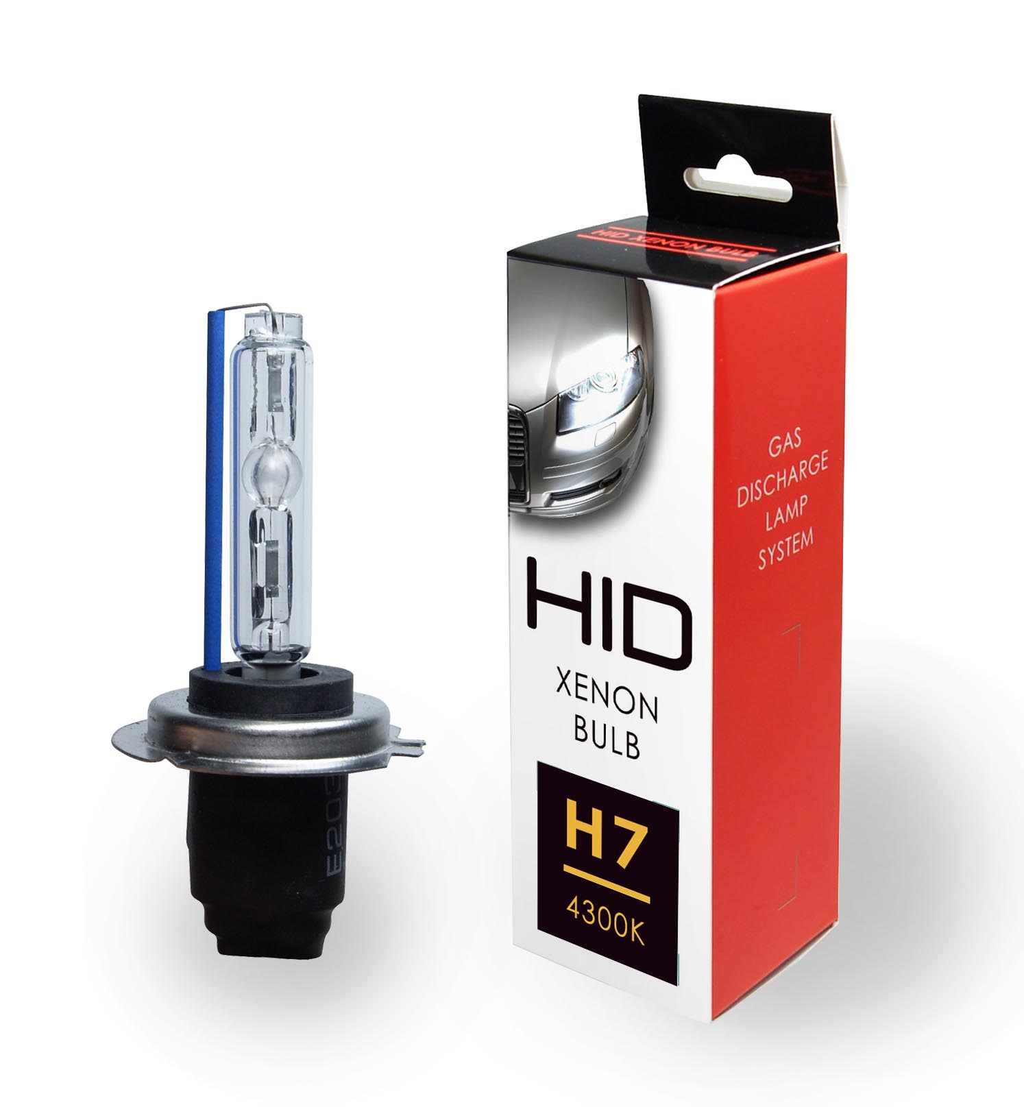 XENON/HID REPLACEMENT BULB 4300K H7