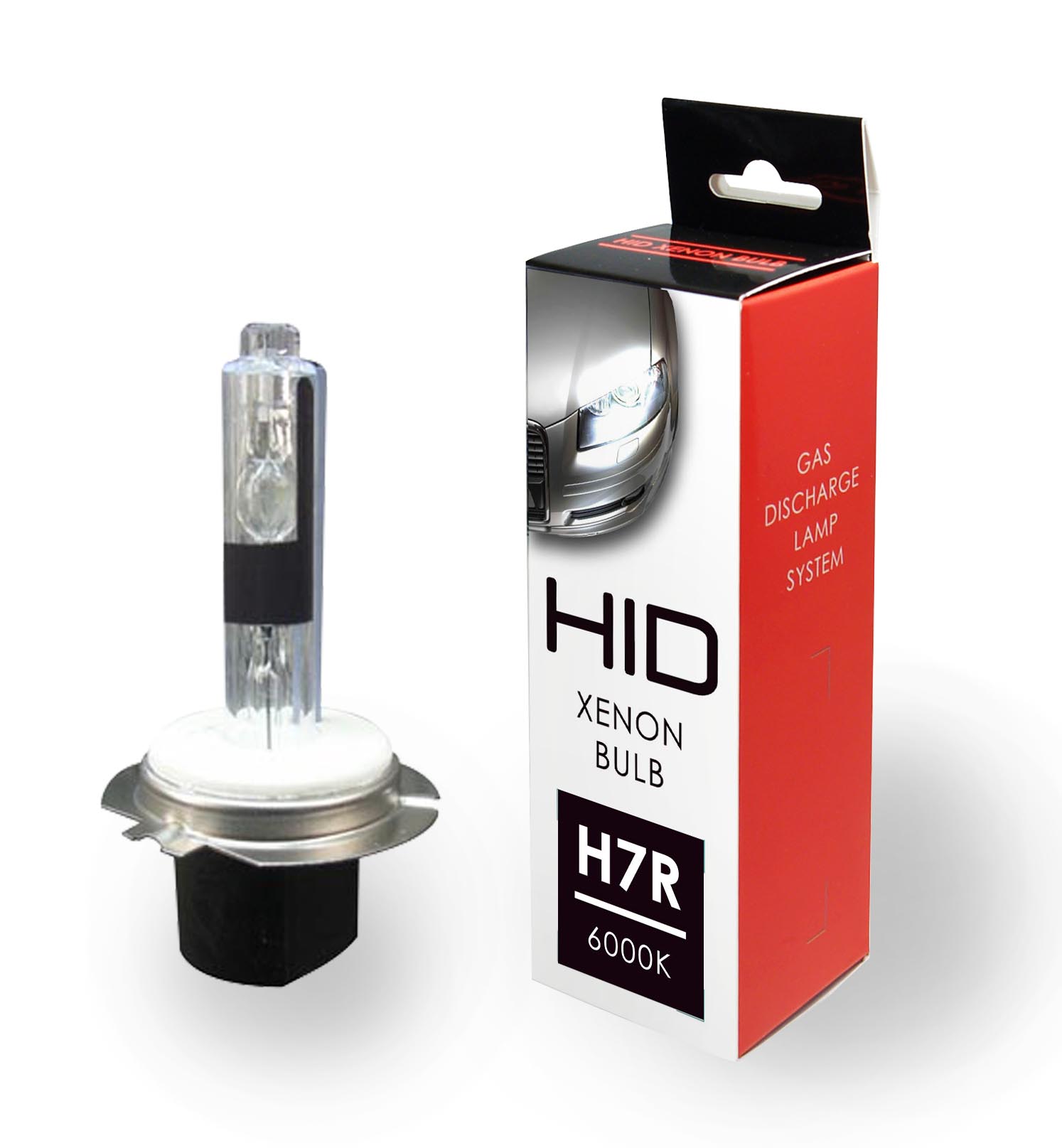 XENON/HID REPLACEMENT BULB 6000K H7R