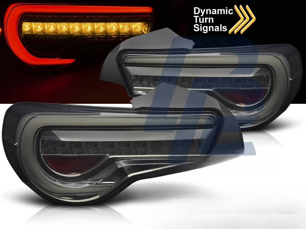 Tail Lights for Toyota GT86 2012–2021 LED Bar Smoked - 5