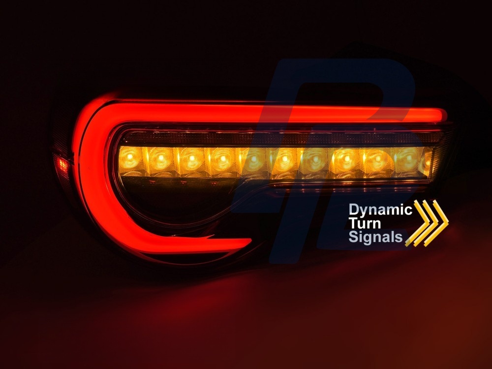 Tail Lights for Toyota GT86 2012–2021 LED Bar Smoked - 4