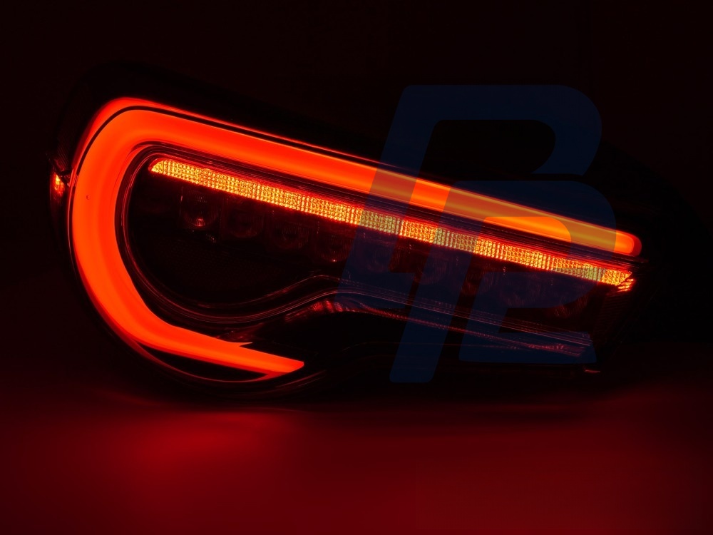 Tail Lights for Toyota GT86 2012–2021 LED Bar Red - 4