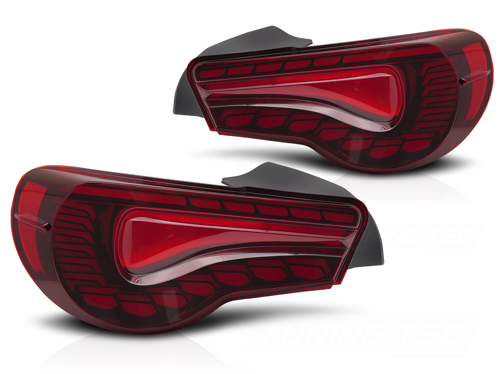 LED-BAKLYKTOR TOYOTA GT86 2012-2021 OLED RÖD
