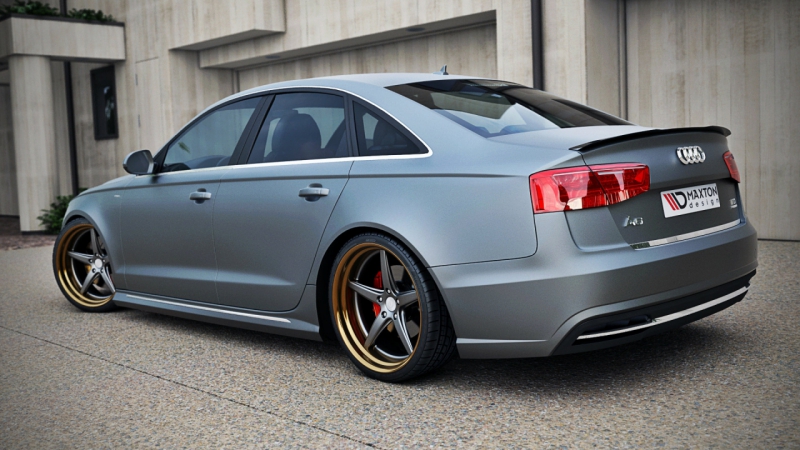 VINGEXTENSION  AUDI A6 C7 S-LINE SEDAN