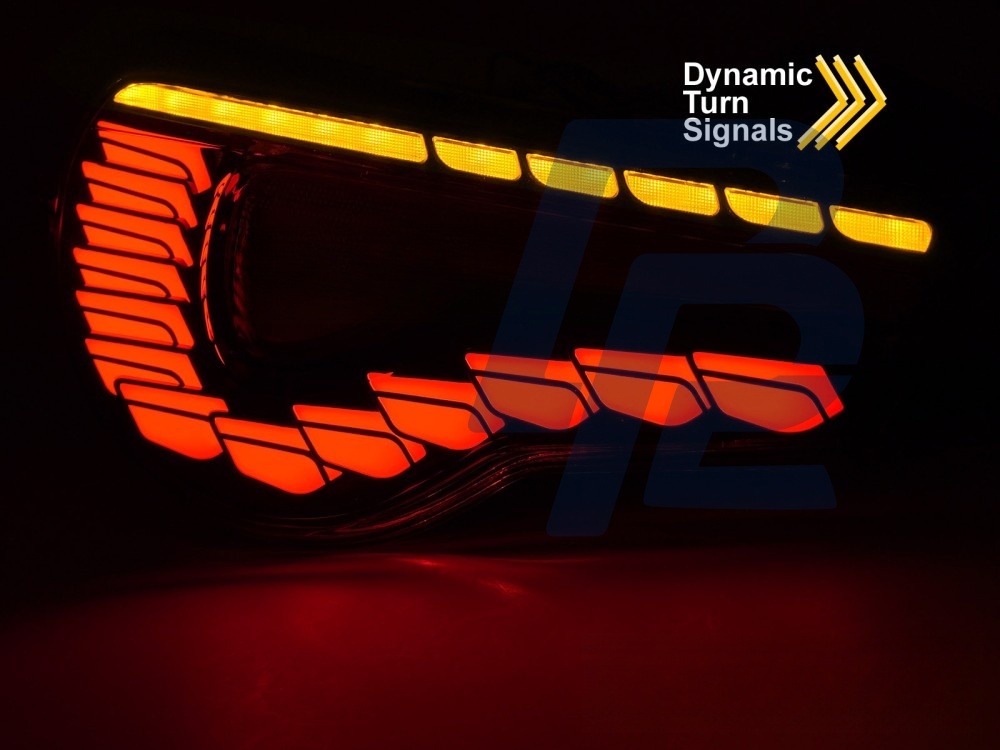 Tail Lights for Toyota GT86 2012–2021 Oled Smoked - 6