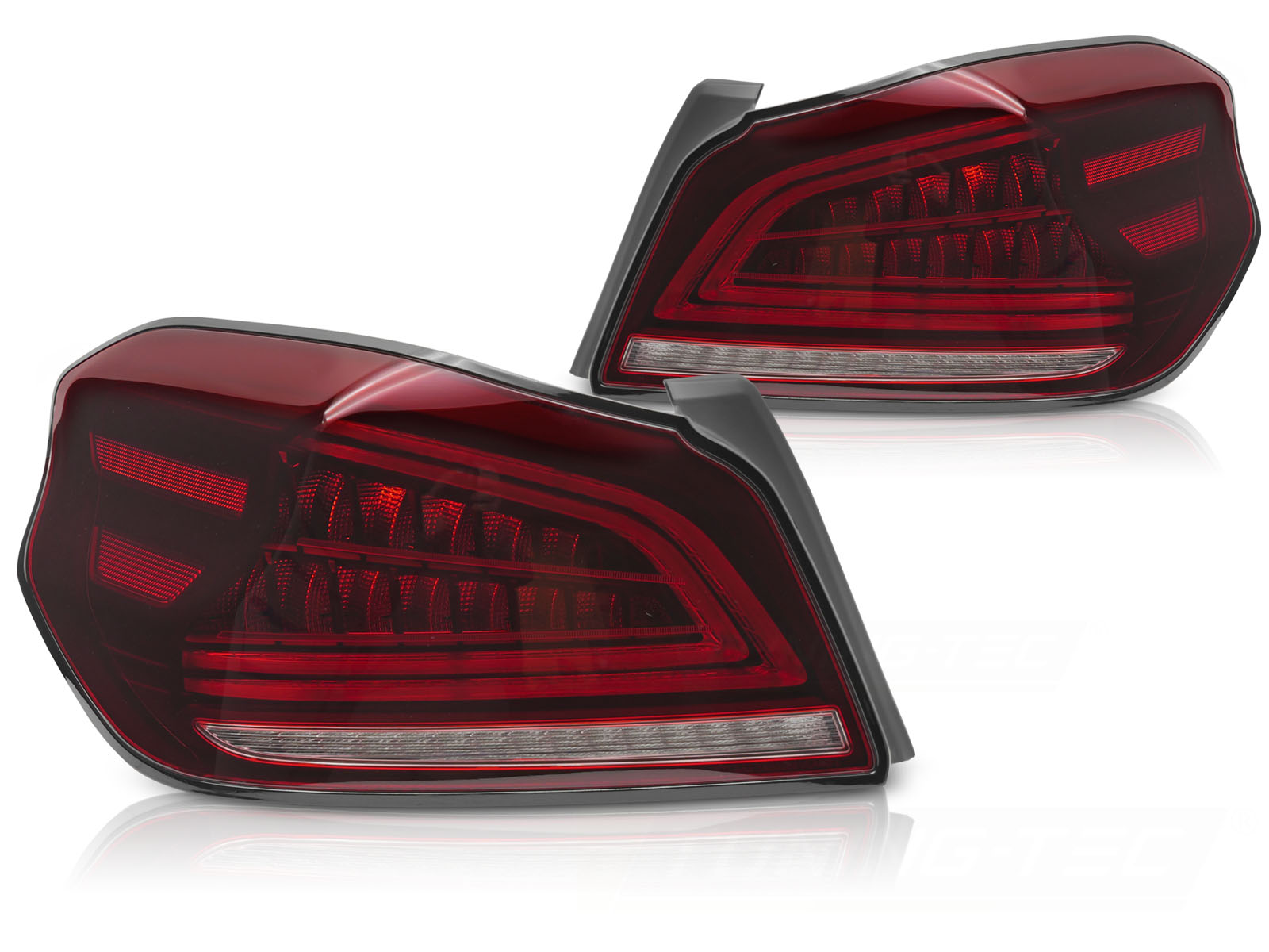 LED-BAKLYKTOR RÖD TILL SUBARU WRX 2014-2021
