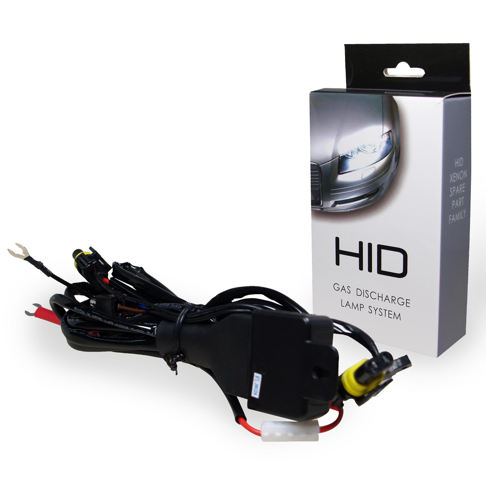 BI-XENON/HID RELAY HARNESS H4