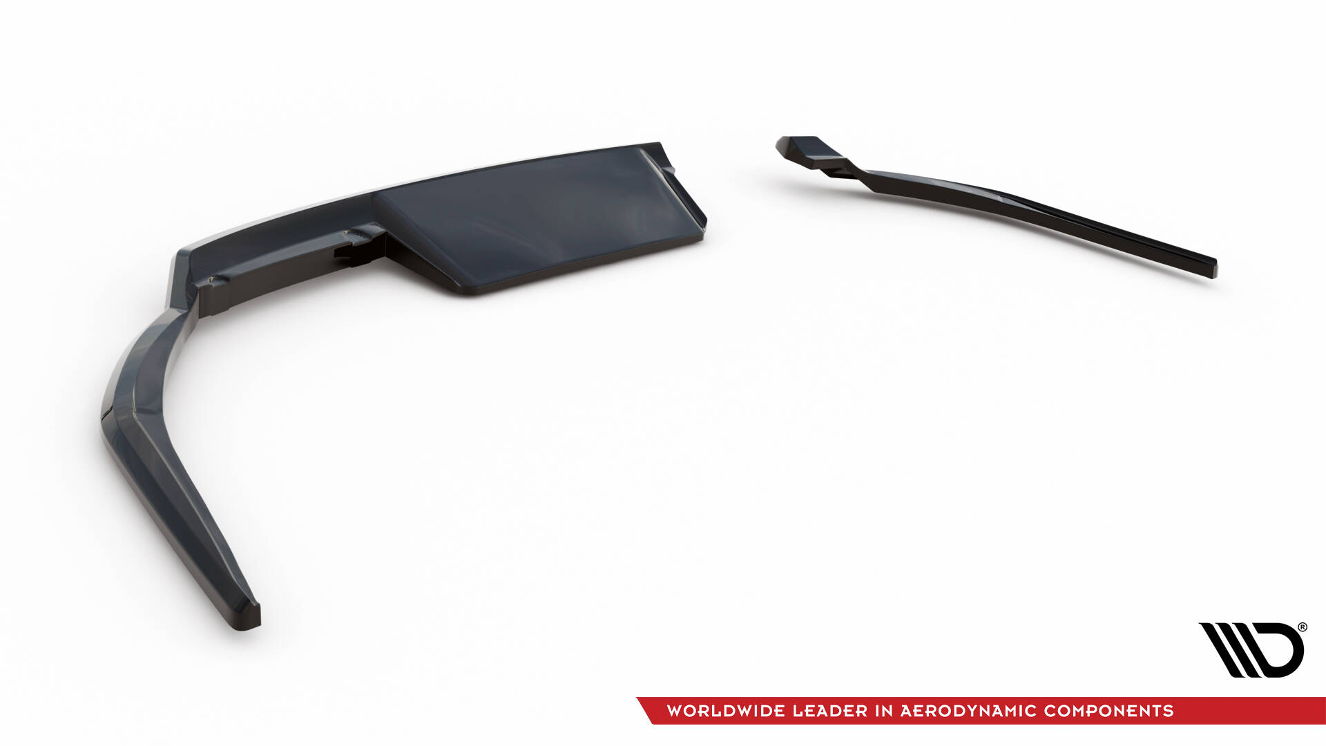 Central Rear Splitter (Vertical Bars) Jaguar XE X760 Facelift - 7