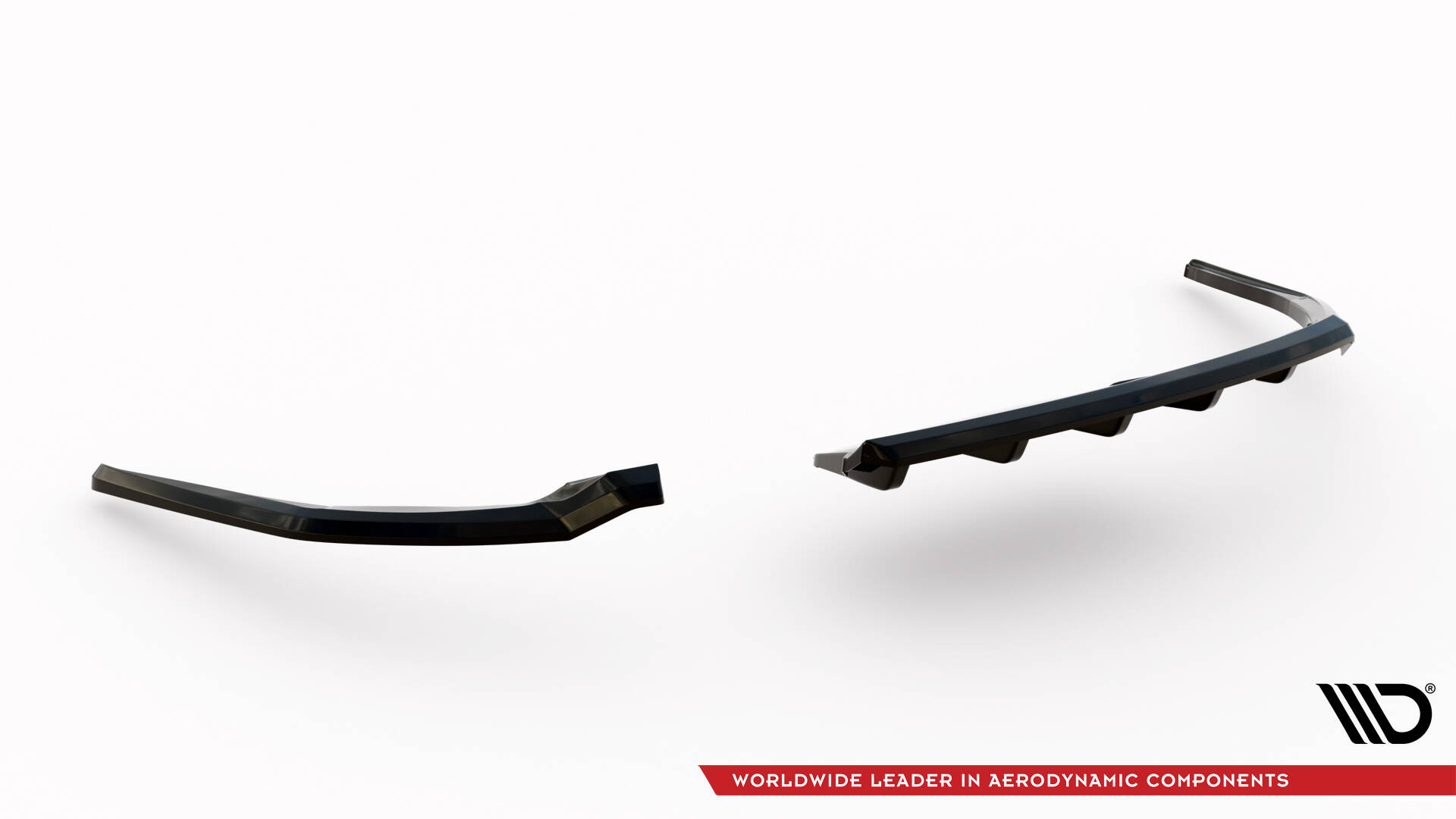 Central Rear Splitter (Vertical Bars) Jaguar XE X760 Facelift - 6