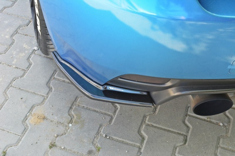 REAR SIDE SPLITTERS SUBARU IMPREZA WRX STI 2009-2011 - 4