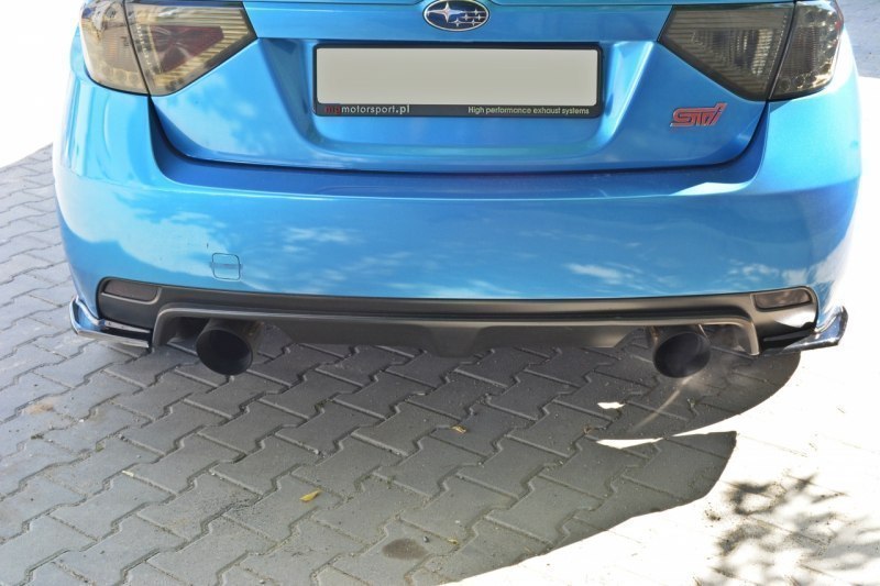 REAR SIDE SPLITTERS SUBARU IMPREZA WRX STI 2009-2011 - 2
