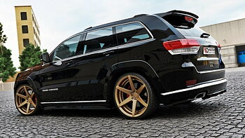 Central Rear Splitter (Vertical Bars) JEEP Grand Cherokee WK2 Summit Facelift