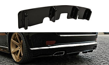 Central Rear Splitter (Vertical Bars) JEEP Grand Cherokee WK2 Summit Facelift