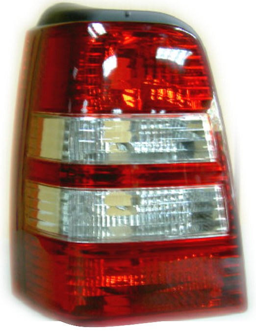 VW GOLF III VARIANT -98 RÖDA/KLARA BAKLAMPOR