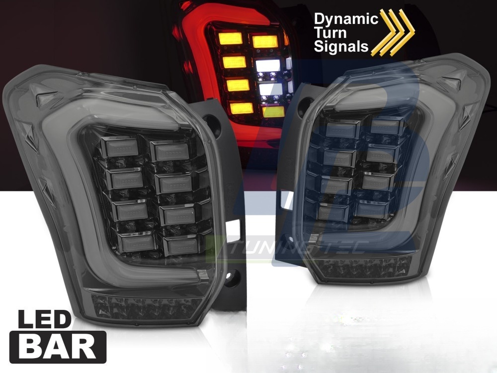 LED Bar Tail Lights Smoked for Subaru Forester IV 2013–2018 - 6