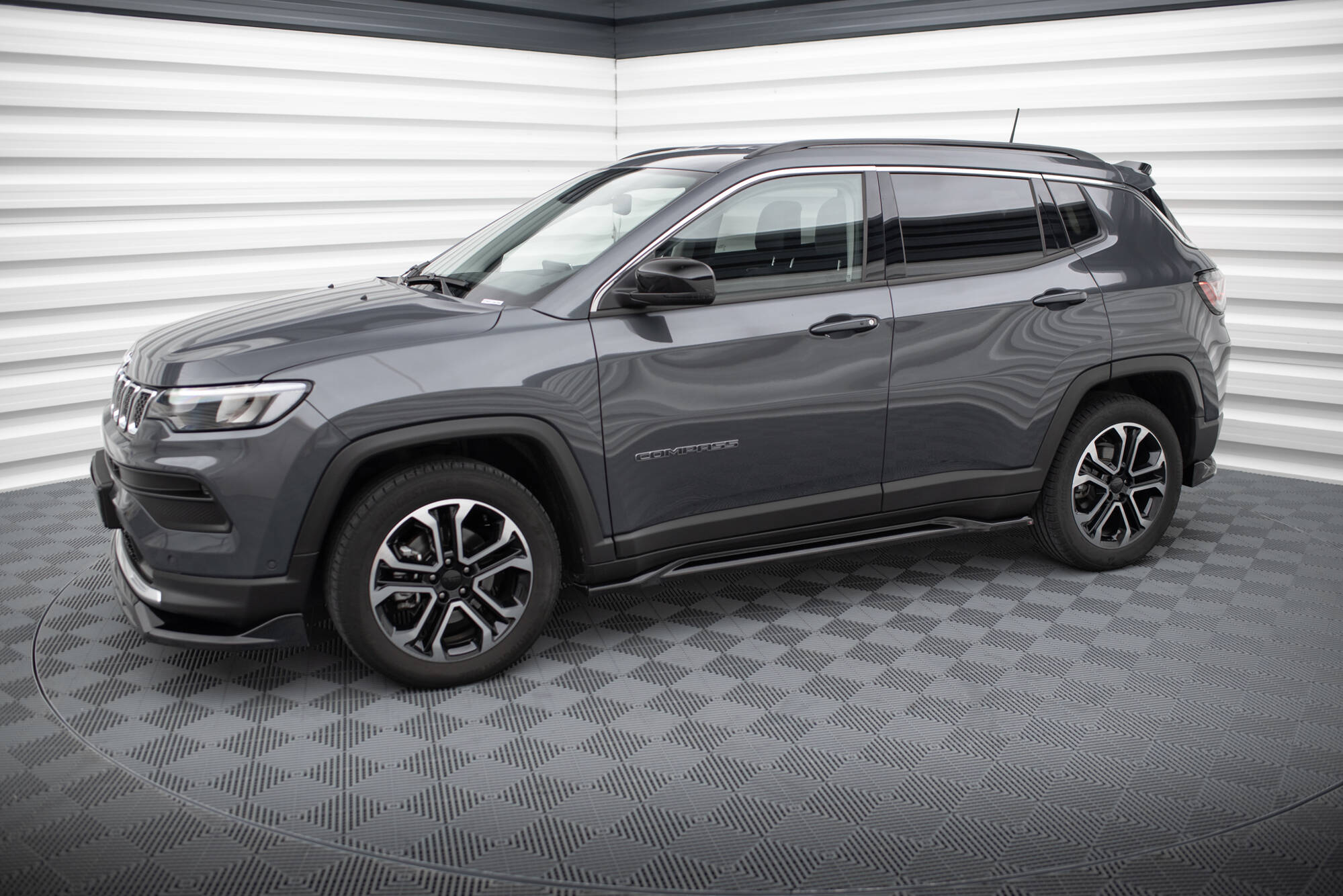 Side Skirts Diffusers Jeep Compass Limited Mk2 Facelift - 2