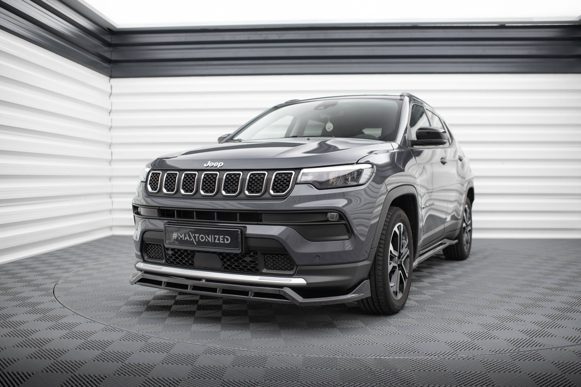 Front Splitter Jeep Compass Limited Mk2 Facelift - 3
