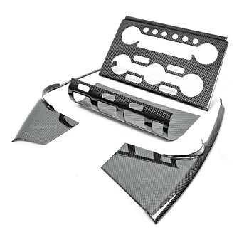 NISSAN GTR 09+ (4 PCS) SEIBON CARBON FIBER INTERIOR CENTER TRIM SET