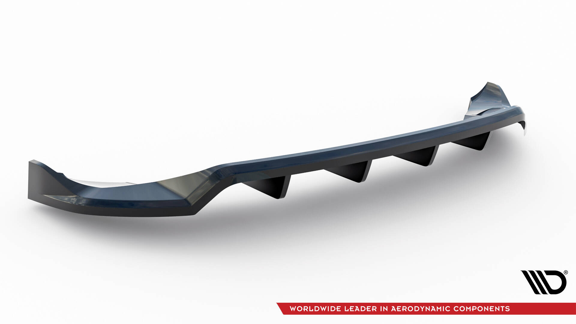Central Rear Splitter (Vertical Bars) Jeep Compass Limited Mk2 Facelift - 4