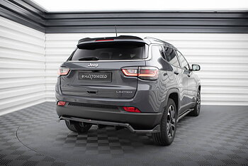 Central Rear Splitter (Vertical Bars) Jeep Compass Limited Mk2 Facelift