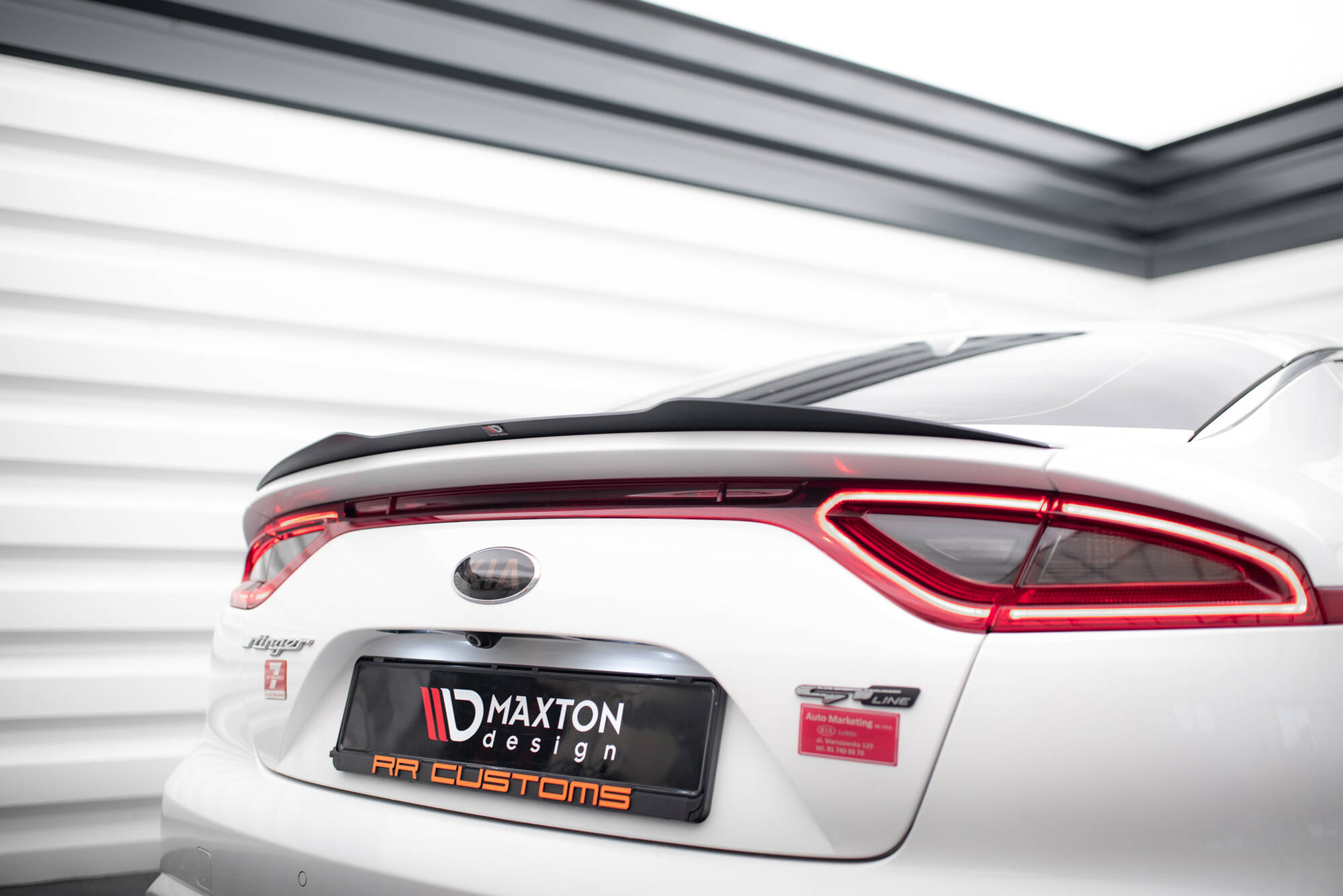 Spoiler CAP Kia Stinger GT / GT-Line / Standard Mk1 - 3