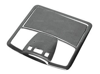 NISSAN GTR 09+ (3 PCS) SEIBON CARBON FIBER MAP LIGHT SURROUND TRIM