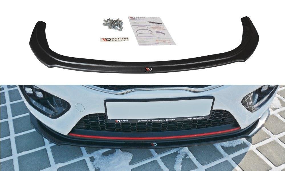Front Splitter V.1 KIA Cee'd GT MK2 (2013-2018)