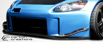 HONDA S2000 TYPE JS CARBON FRONT LIP WITH UNDERTRAY